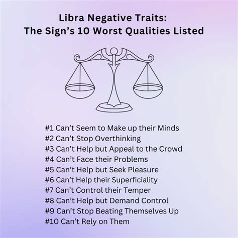 bad traits of libra woman|negative traits of libra man.